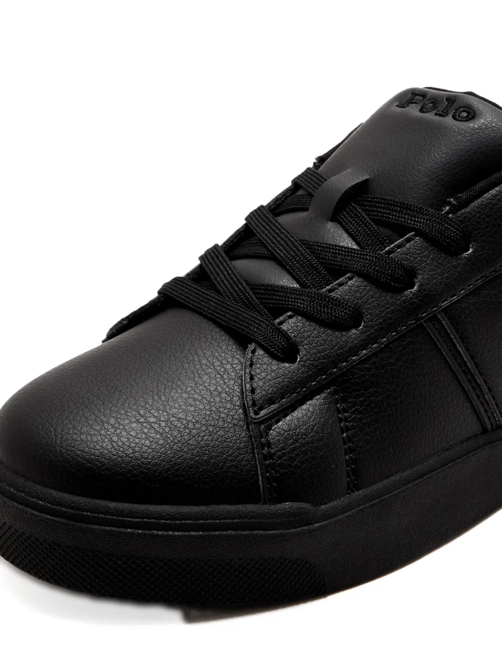 POLO RALPH LAUREN KIDS Sneakers met logodetail Zwart