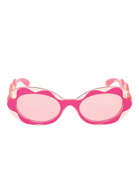 Dolce & Gabbana Eyewear 플라워 프레임 선글라스