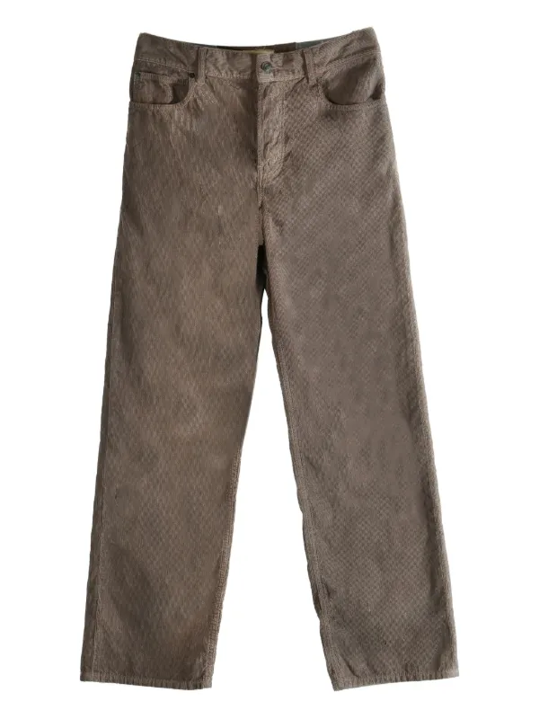 The Row Rossen Trousers in Brown