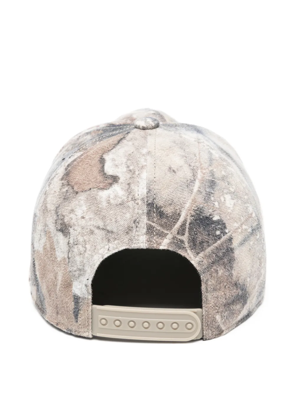 Represent logo-embroidered printed baseball cap - Grijs