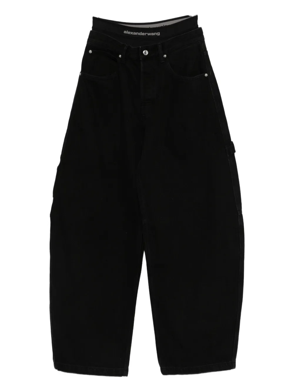 Alexander Wang five-pocket black jeans - Nero