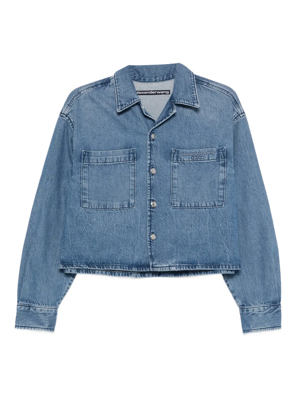 Alexander Wang buttoned pocket shirt | Blue | Image 1