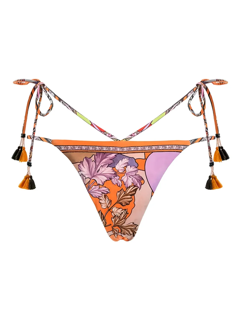 Agua Bendita Meline Bikini Bottoms In Orange