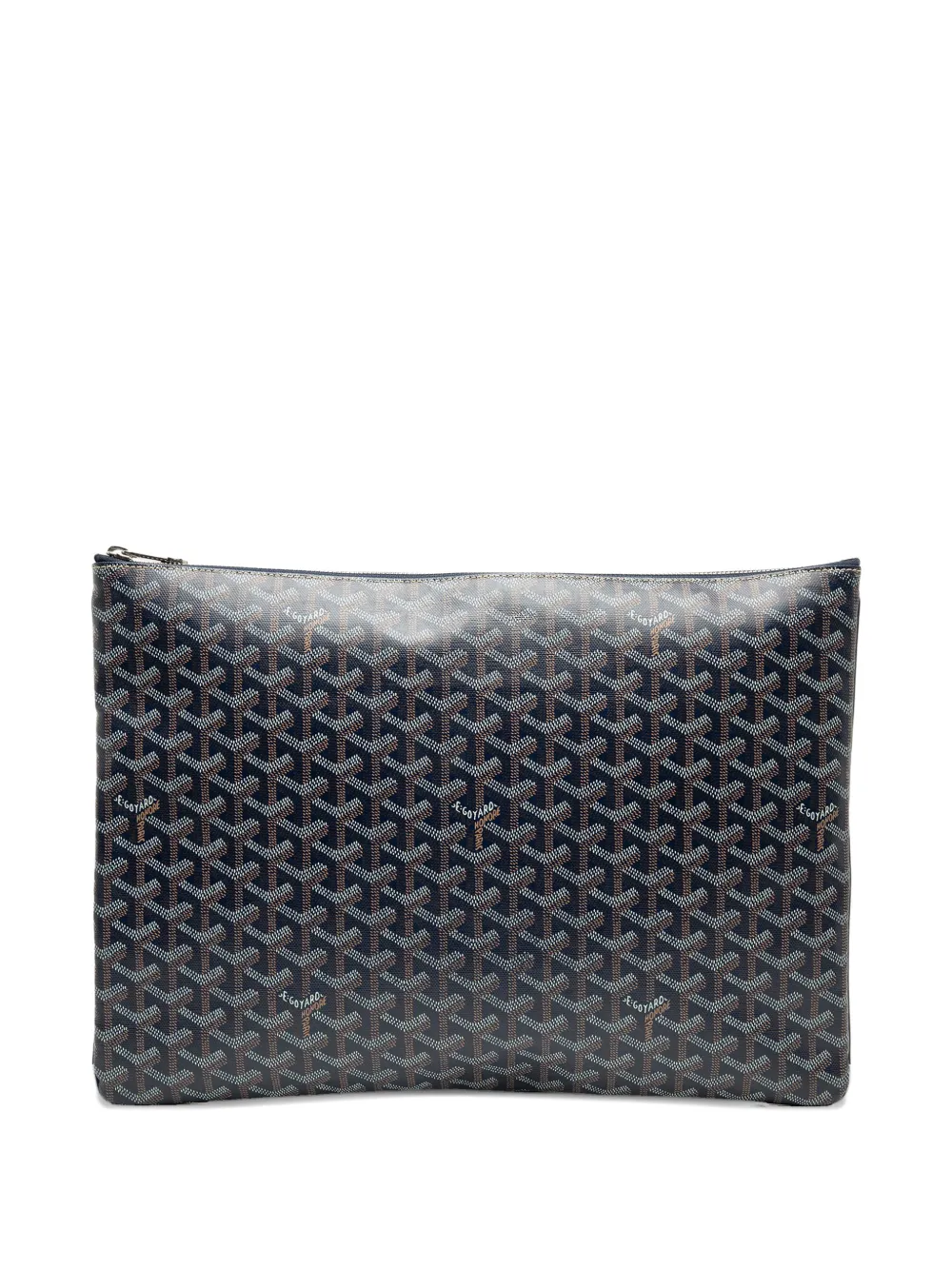 Goyard Pre-Owned 2019 Goyardine Senat GM clutch bag - Blu