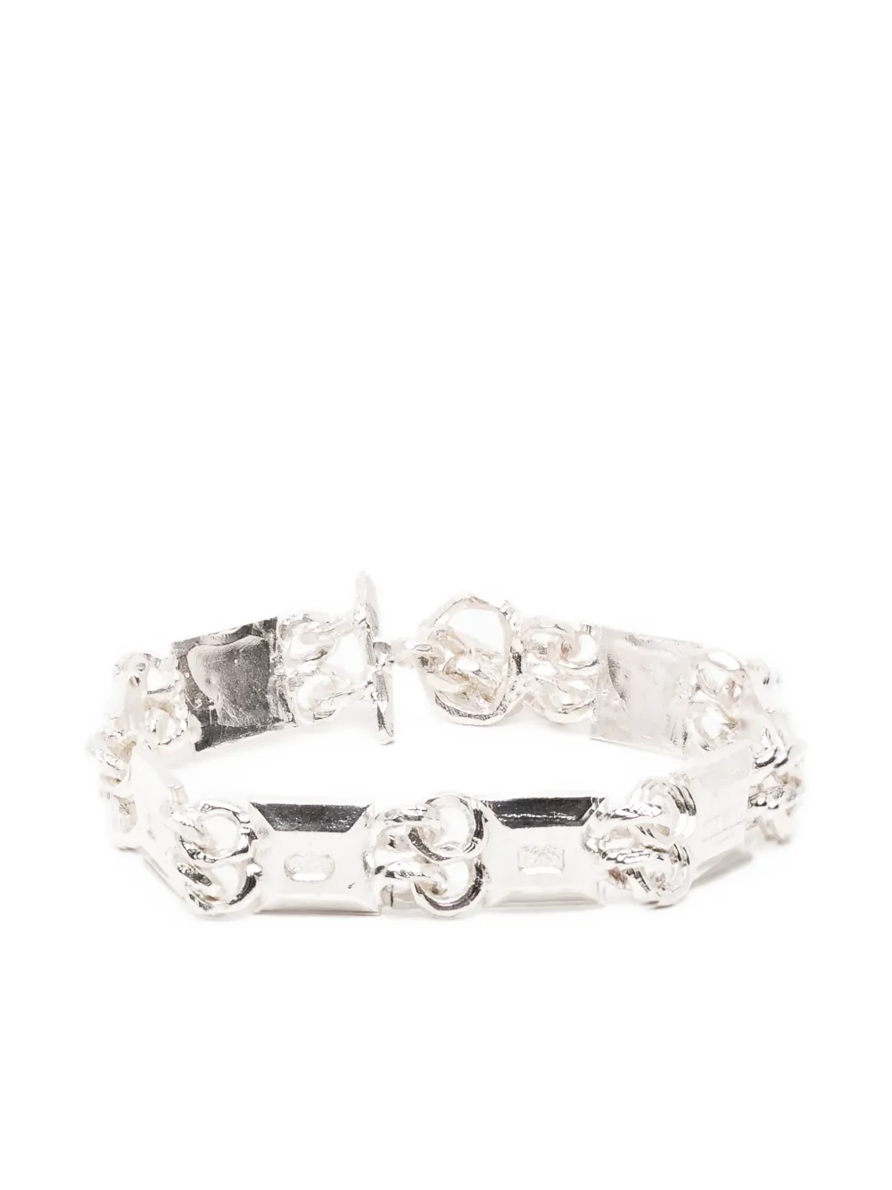 THE OUZE square facet bracelet | Silver | Image 1