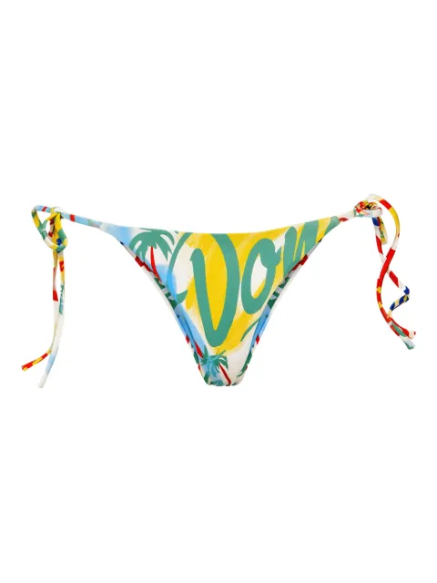 Donde Esteban Bazurto printed tie bikini bottom