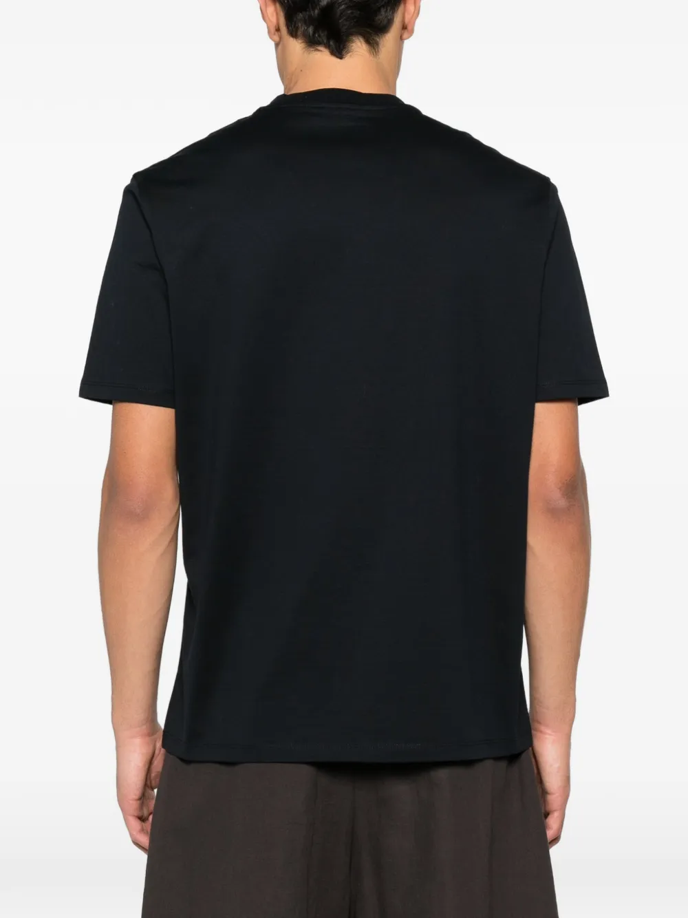 Emporio Armani T-shirt met logo Zwart
