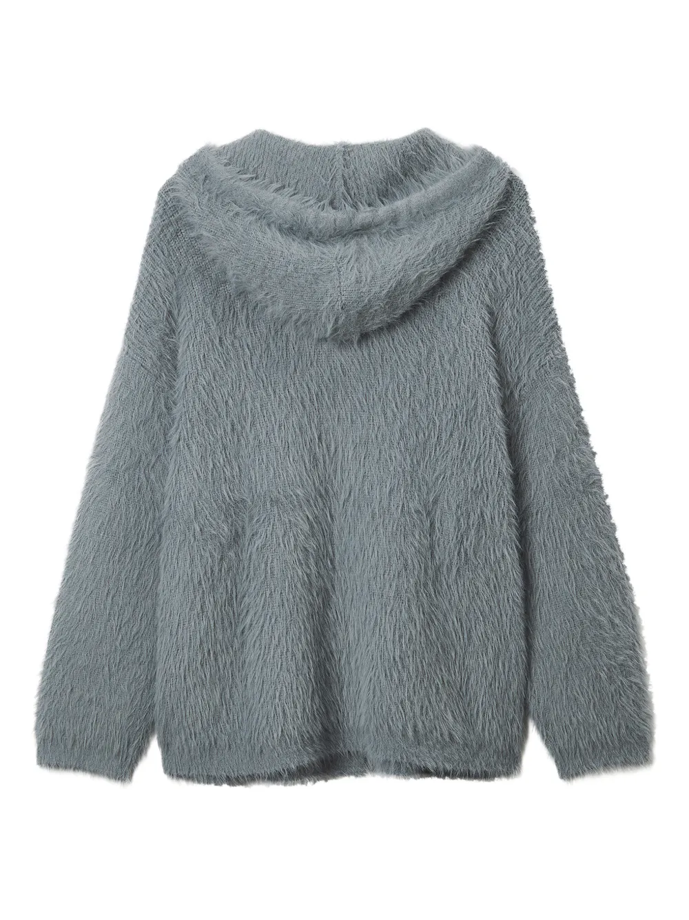 b+ab hooded pom-pom cardigan | Cardigans | Image 2