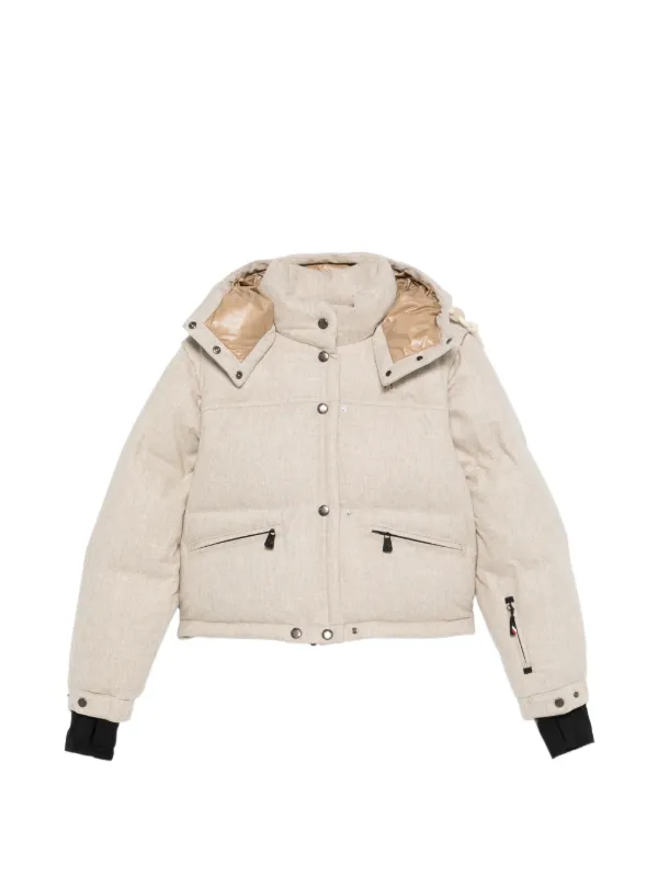 Moncler Grenoble Yintab Padded Jacket in Neutrals