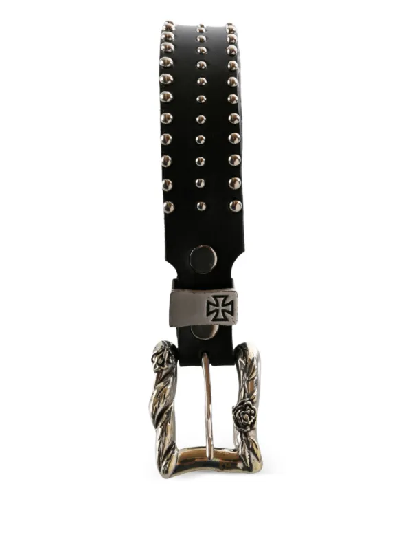 Enfants Riches Déprimés studded-ornate Buckle Belt | Black