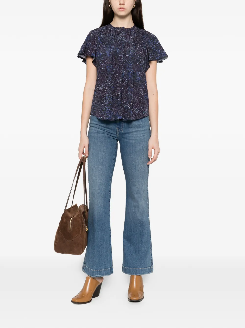 7 For All Mankind studded flared jeans | Flared Jeans | Image 2