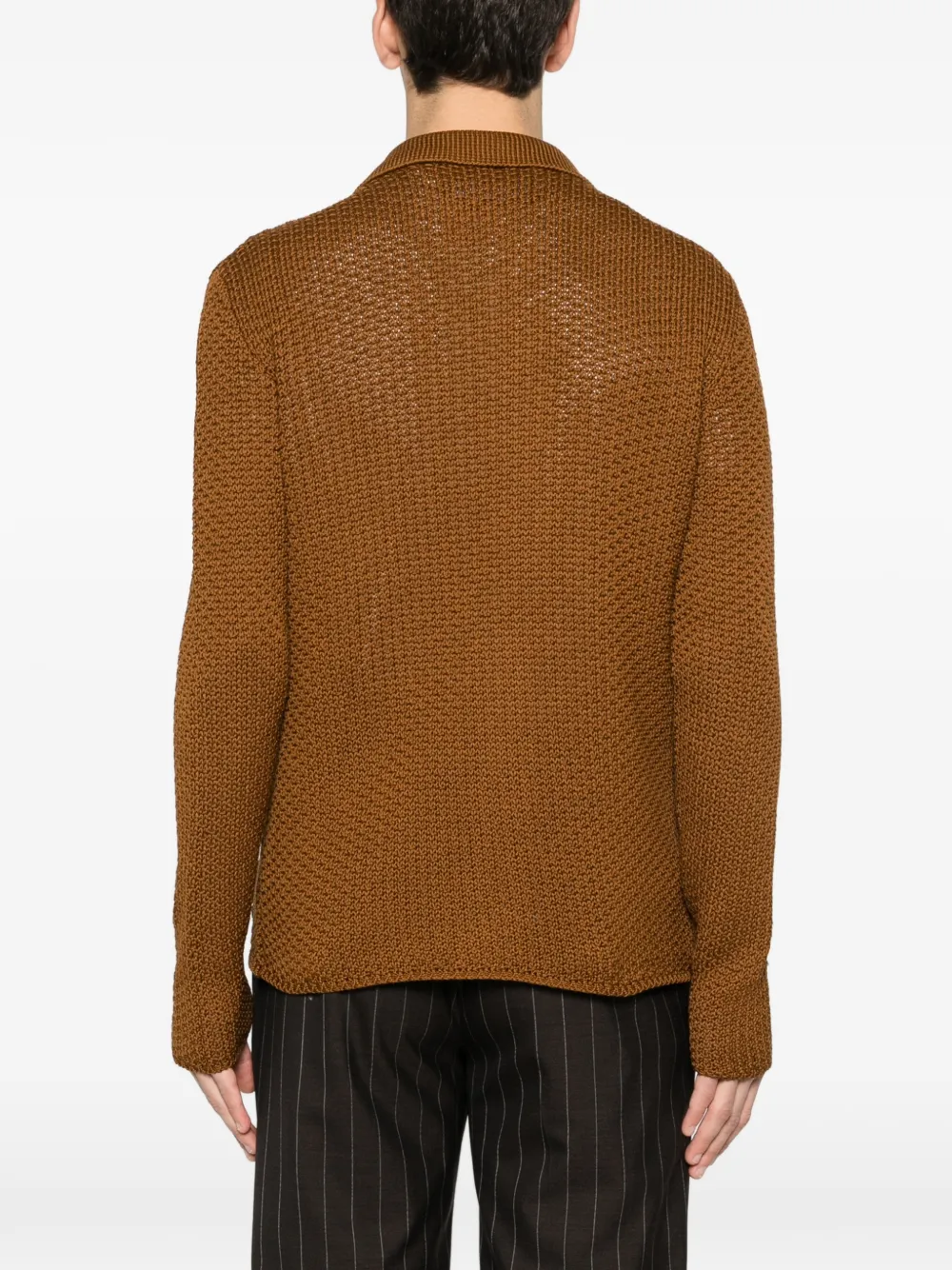 Tagliatore Paulie button-up vest Bruin