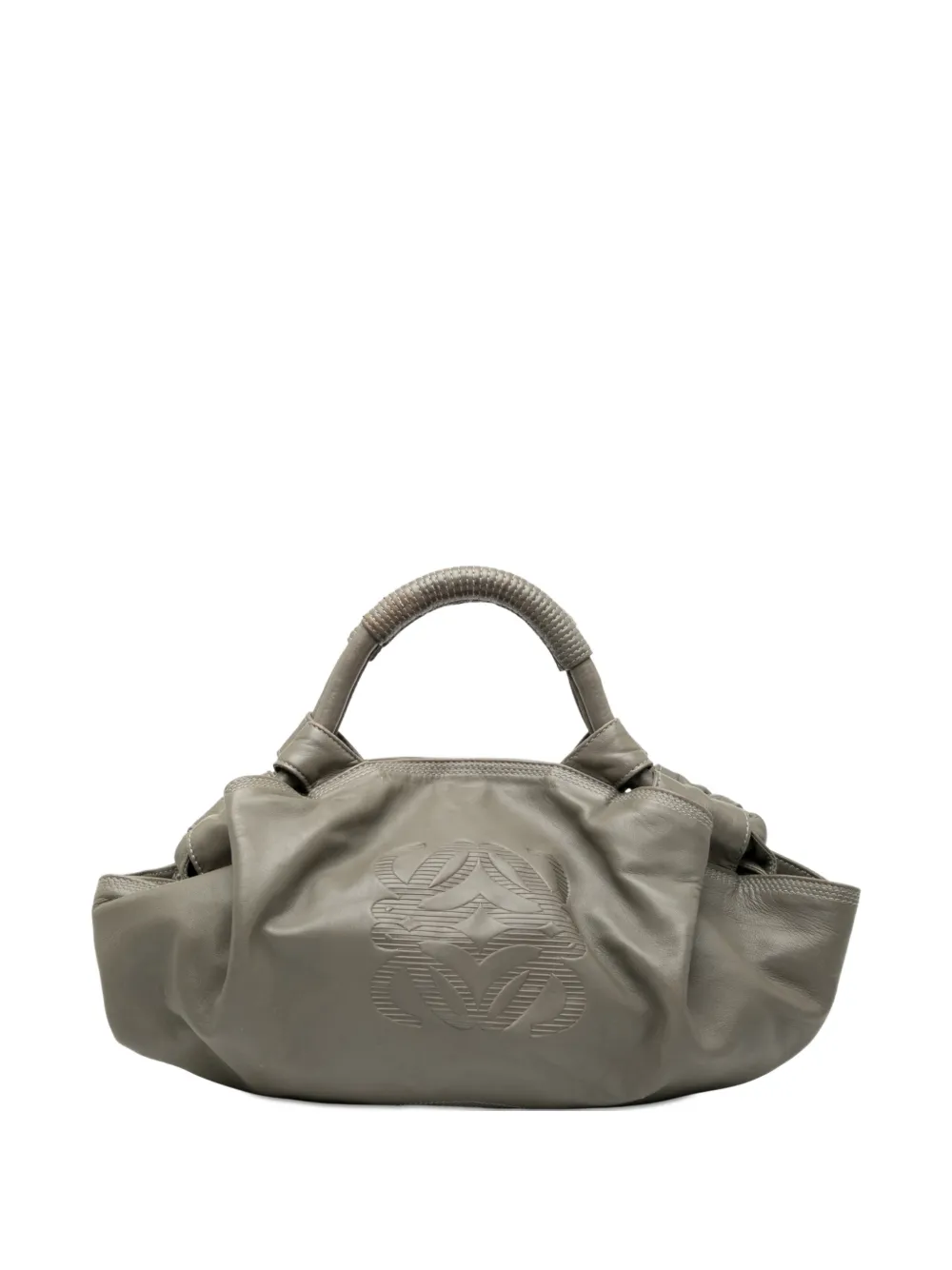 Loewe Pre-Owned 2008 Nappa Aire hobo bag - Grigio