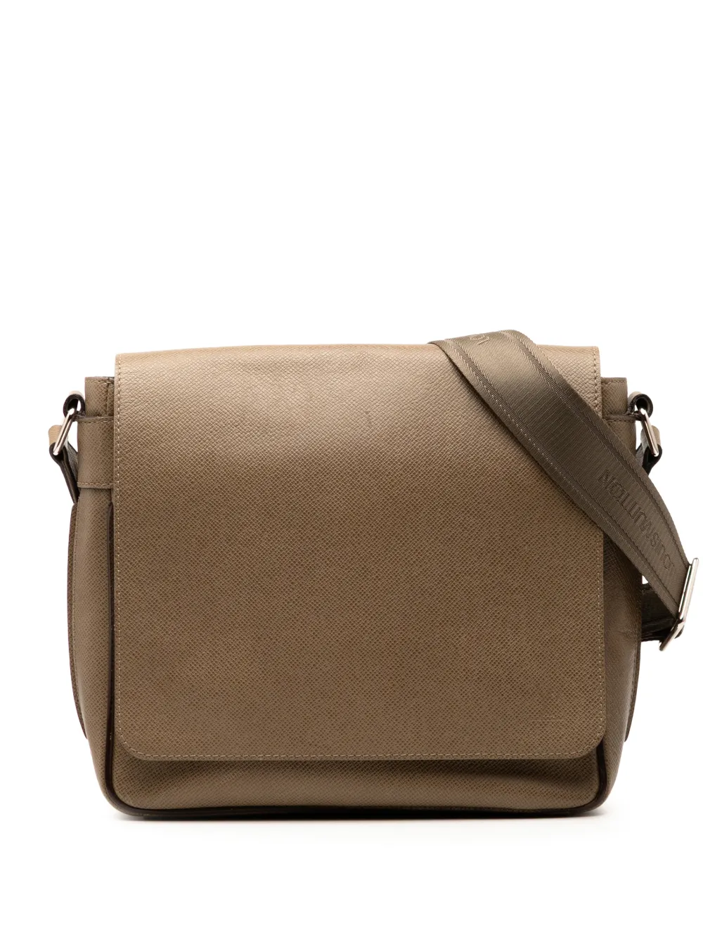 Louis Vuitton Pre-Owned 2013 Taiga Roman PM crossbody bag - Marrone