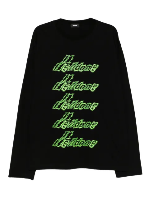 We11done cotton graphic T-shirt