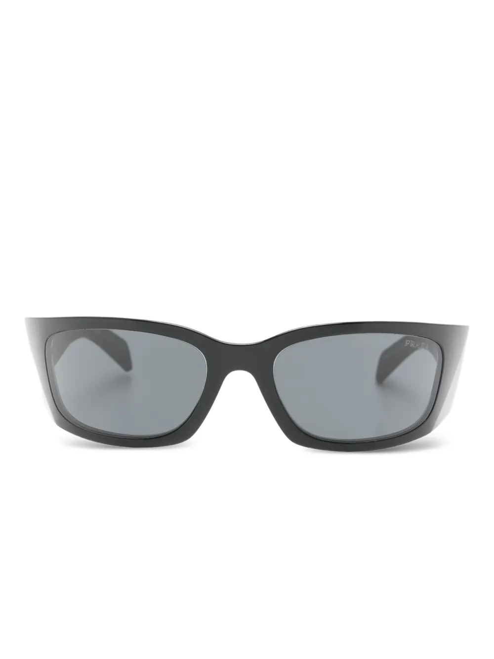 Prada Pre-Owned rectangle-frame sunglasses | Black | Image 1