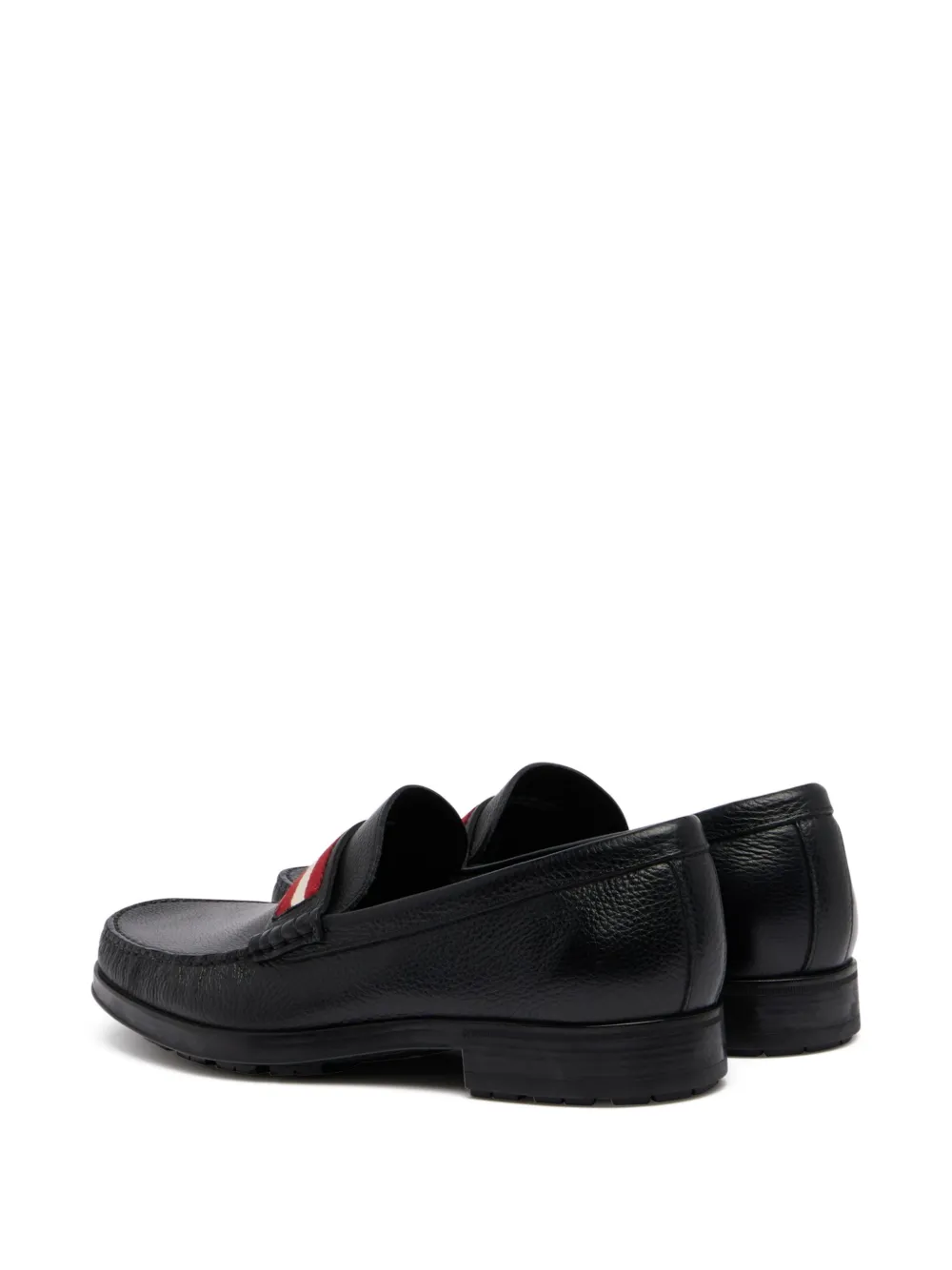 Bally Odeny loafers met streepdetail Zwart