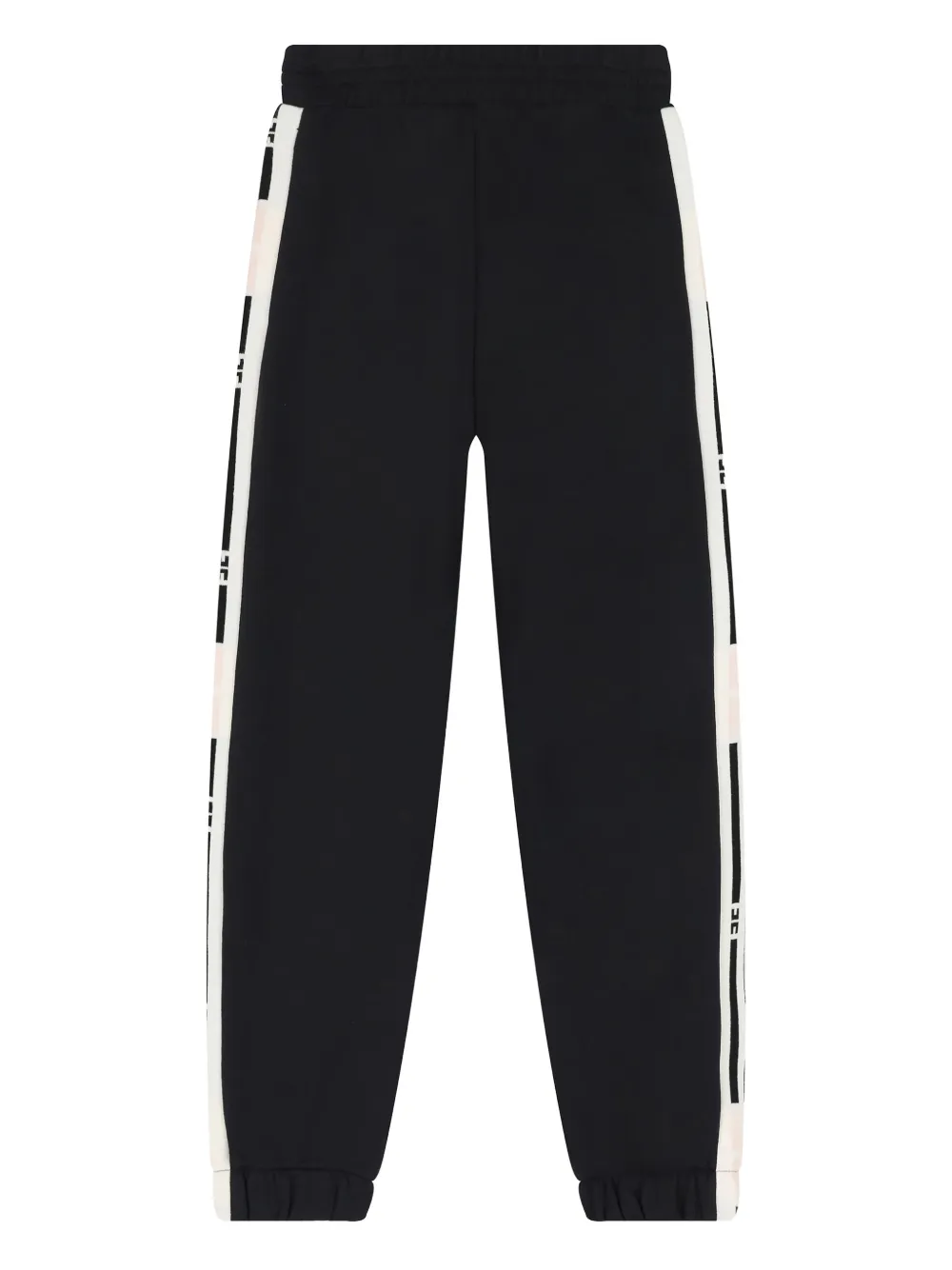 Elisabetta Franchi Kids Trainingsbroek met logodetail Zwart