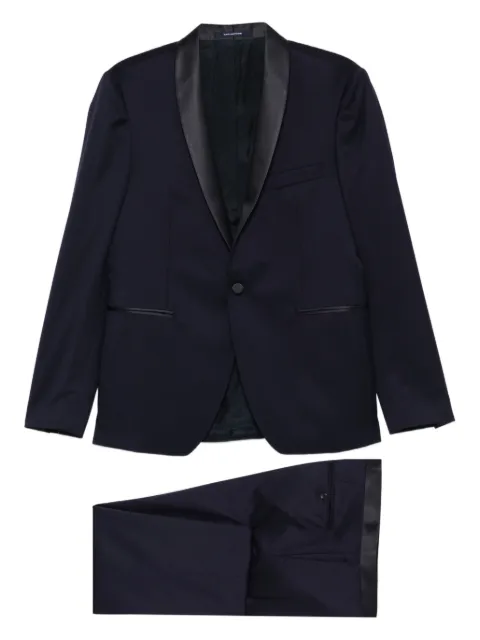 Tagliatore shawl collar single-breasted suit