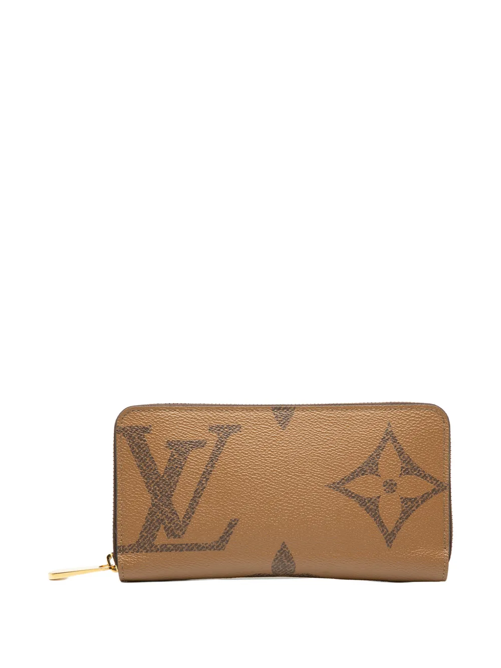 Louis Vuitton Pre-Owned 2020 Monogram Giant Reverse Zippy Wallet long wallets - Marrone
