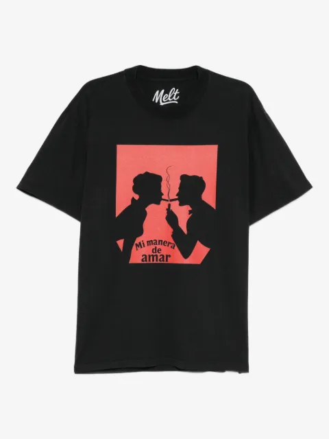 Melt cotton printed T-shirt