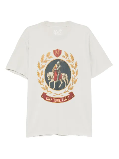 Melt cotton printed T-shirt