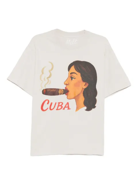 Melt T-Shirt mit Print