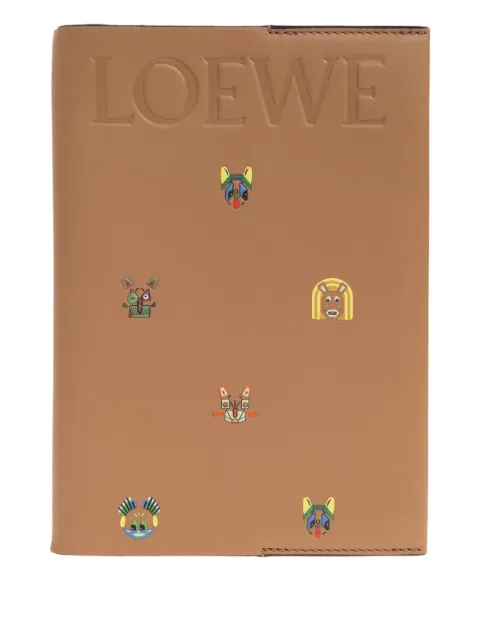 LOEWE x Louis Wain animal-motif notebook