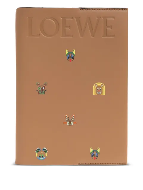 LOEWE x Louis Wain animal-motif notebook