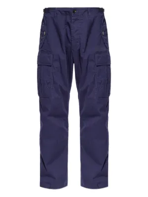 パンツ Polo RRL Cargo Navy 33 Pants Ralph Lauren RRL Cotton Cargo Trousers | Blue | FARFETCH
