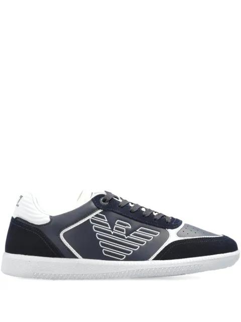 Ea7 Emporio Armani tenis con agujetas y logo