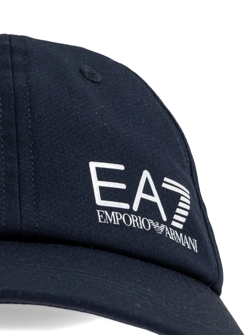 Ea7 Emporio Armani Honkbalpet met logo Blauw