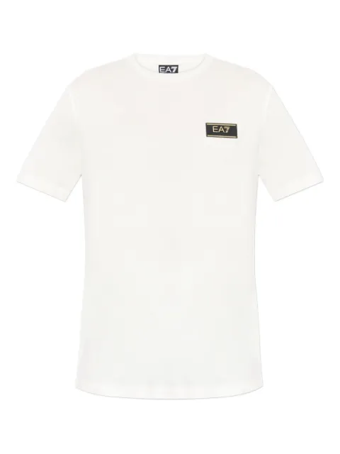 Ea7 Emporio Armani playera con parche del logo