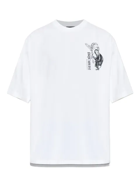 DSQUARED2 monkey graphic T-shirt