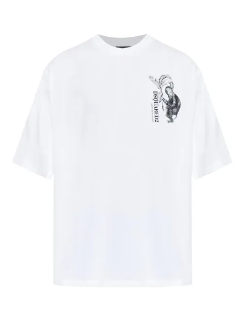 DSQUARED2 monkey graphic T-shirt