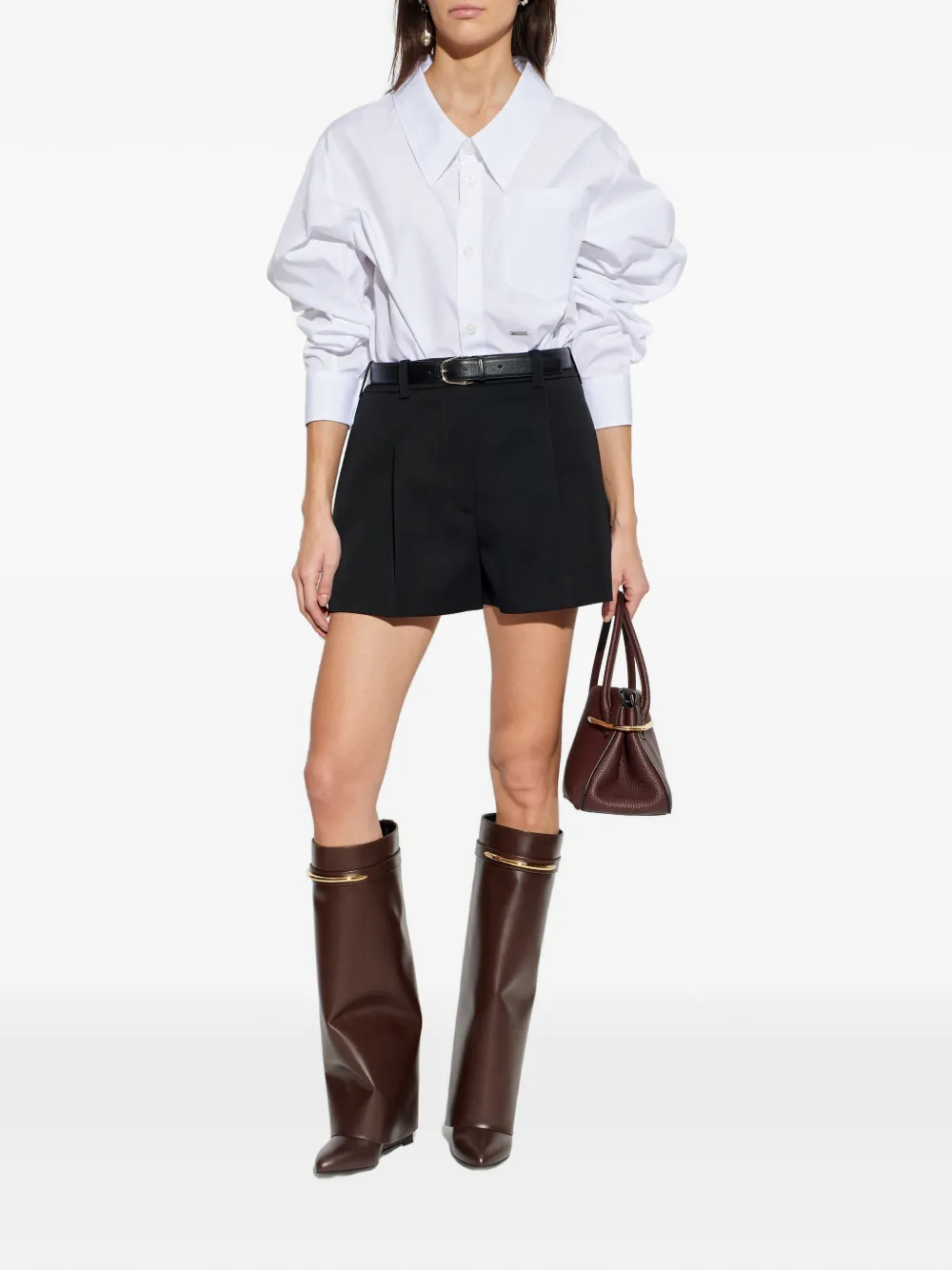 Givenchy pleated shorts | Tailored Shorts | Image 2