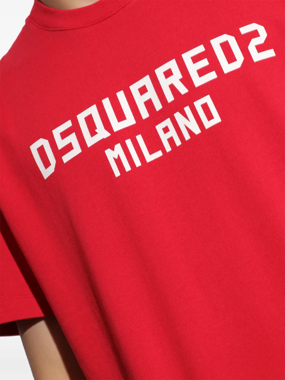 DSQUARED2 Katoenen T-shirt Rood