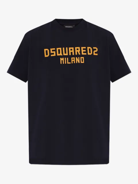 DSQUARED2 playera con detalle del logo