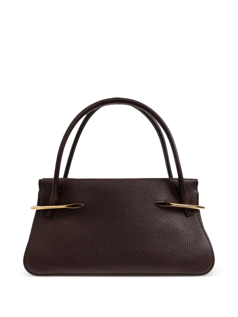  Givenchy Textured Hardware-detail Tote Bag - Brown 