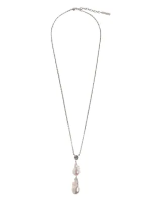 MM6 Maison Margiela キーチャーム ネックレス | シルバートーン MM6 Maison Margiela キーチャーム ネックレス | シルバートーン