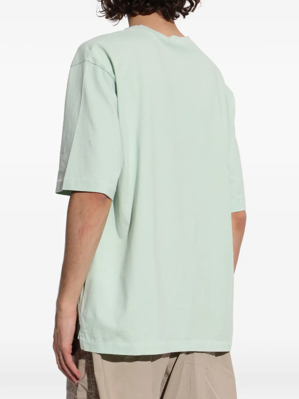 DSQUARED2 T-shirt met grafisch borduurwerk Groen