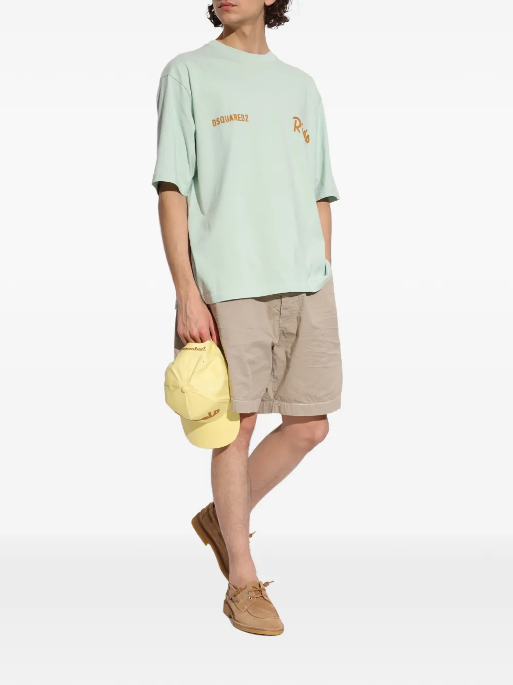 DSQUARED2 Camiseta com bordado gráfico | Camisetas | Image 2