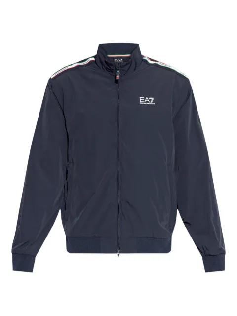 Ea7 Emporio Armani zip-fastening striped jacket