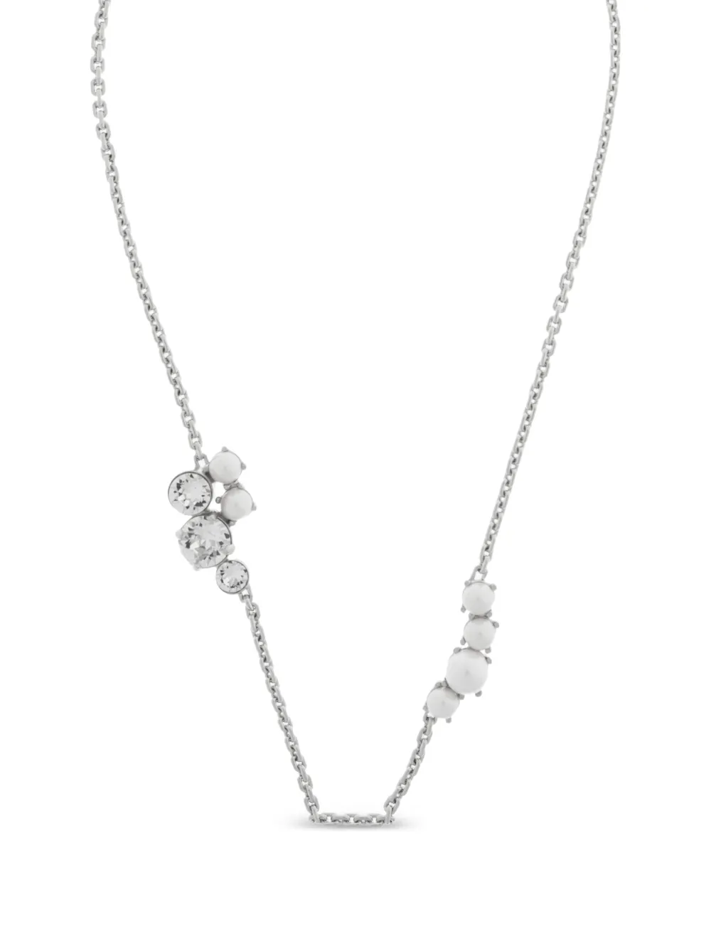  Givenchy Crystal-embellished Necklace - Silver 