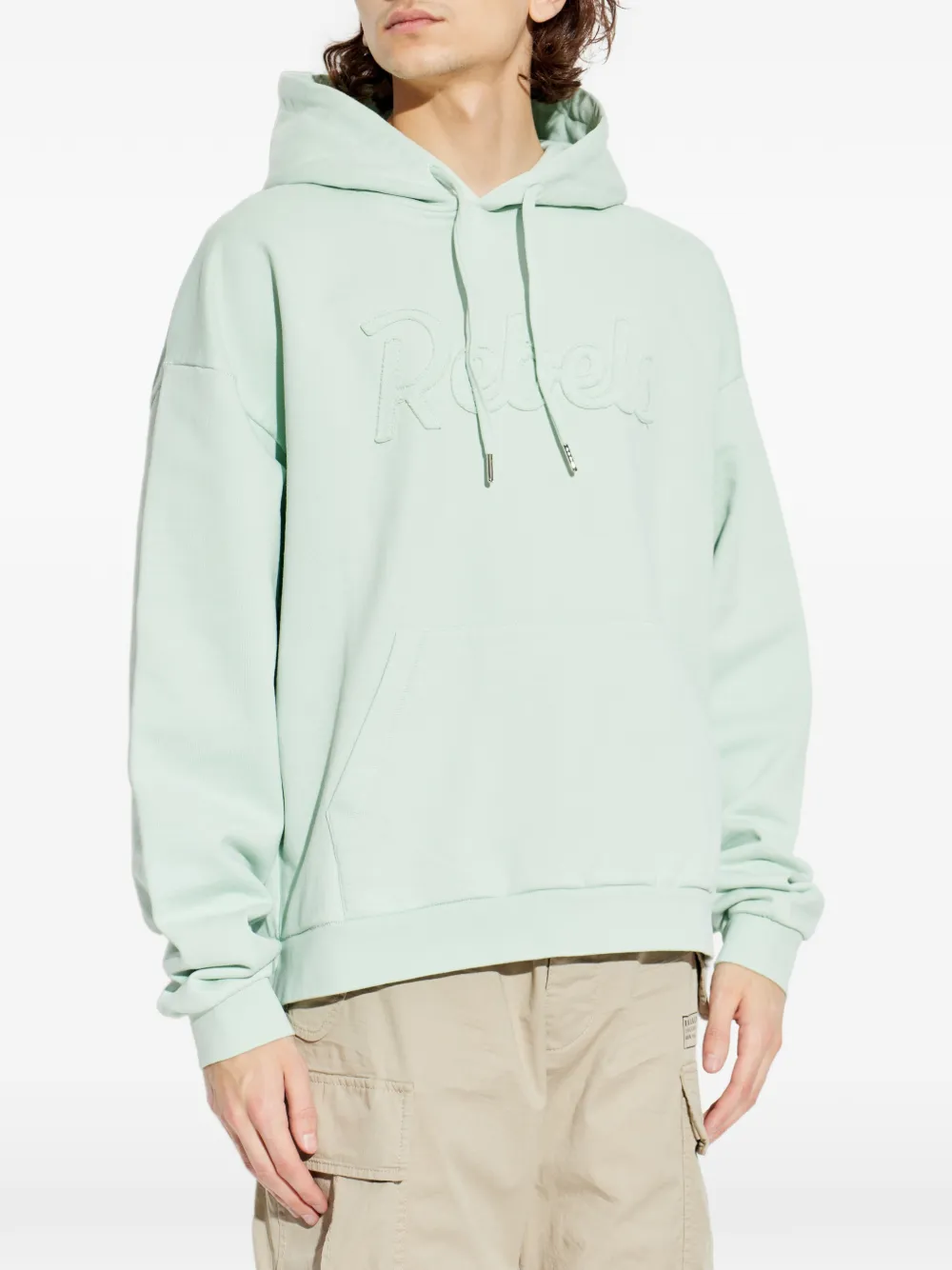  Dsquared2 Embossed Hooded Sweatshirt - Green 