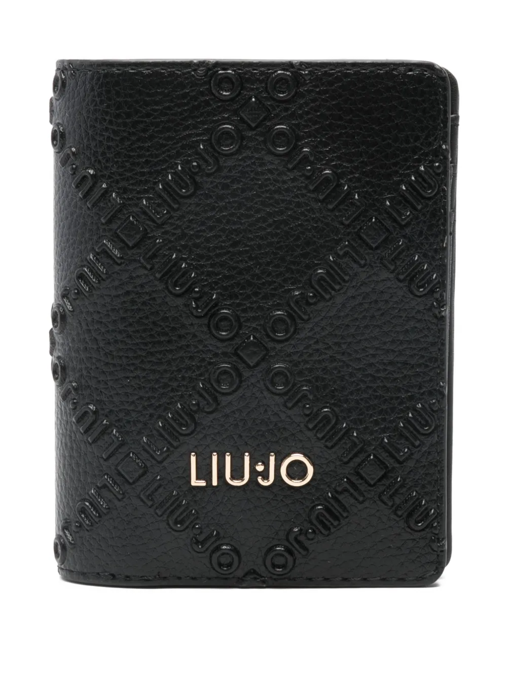 LIU JO logo-embossed wallet | Black | Image 1