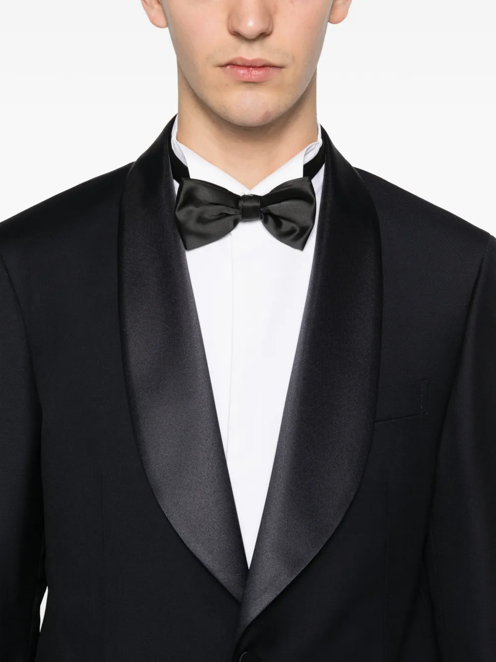 Tagliatore Smoking met sjaalrevers Blauw