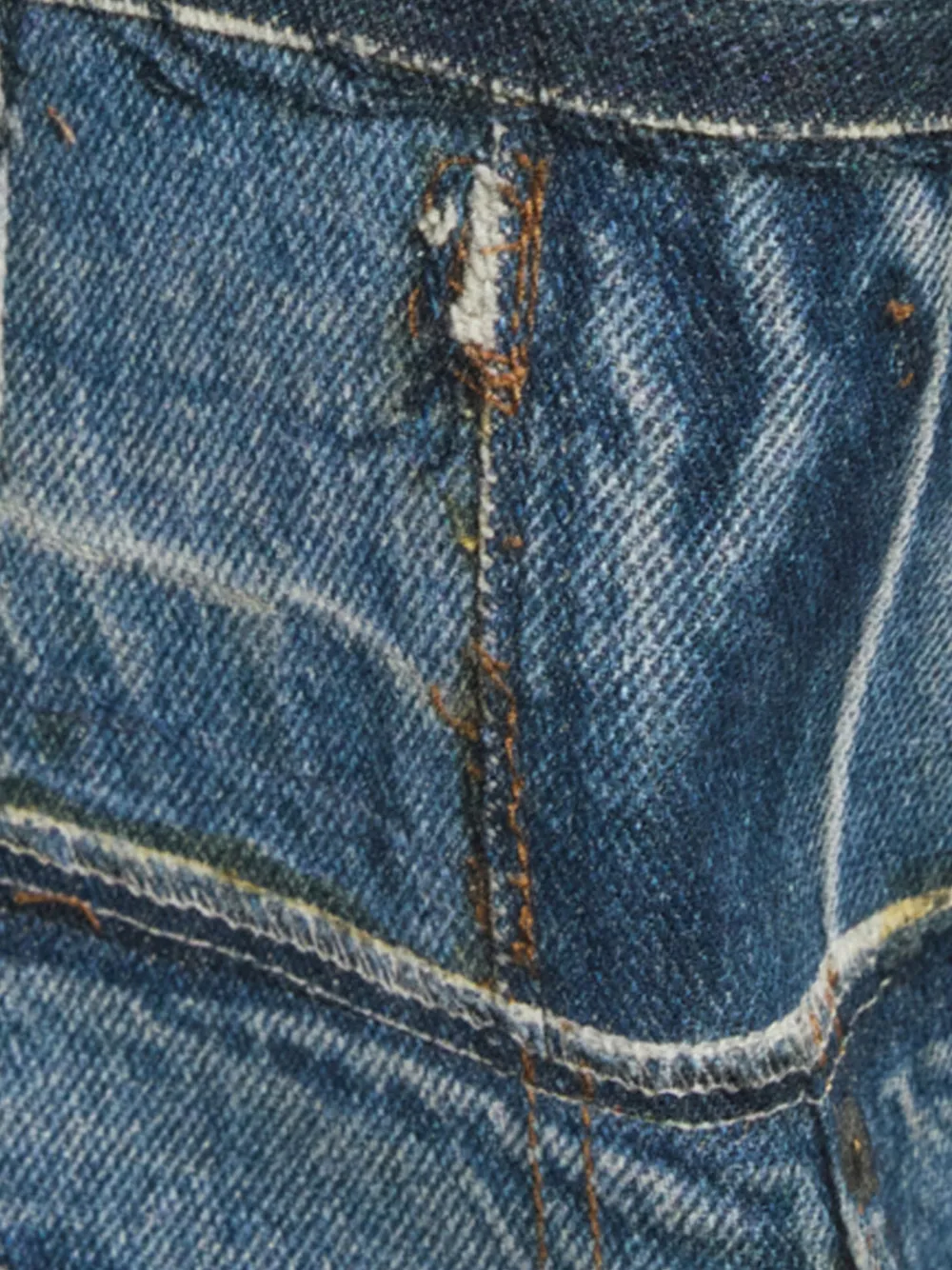 Roberto Cavalli Patchwork Capsule Collection jeans Blauw