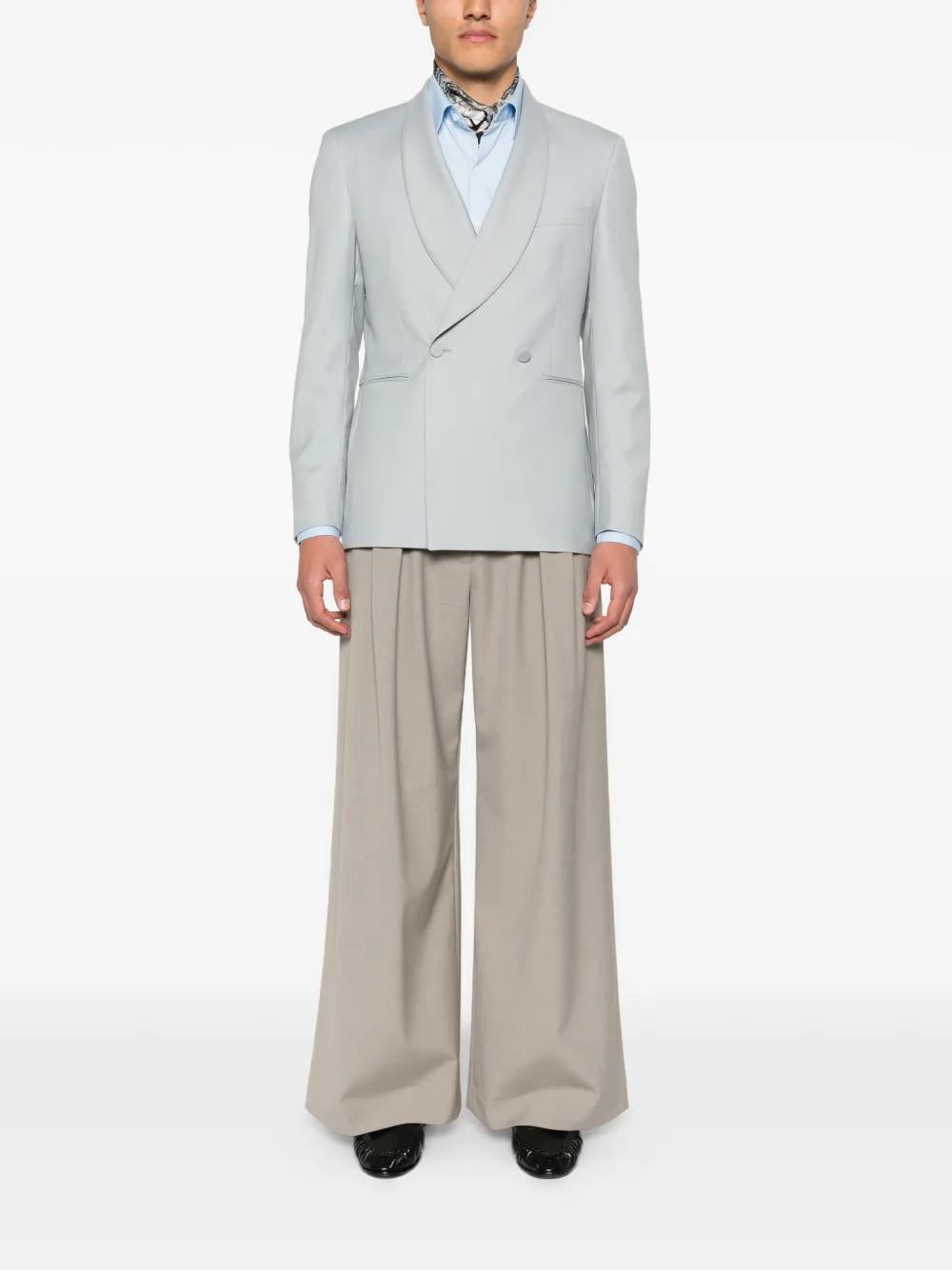 Tagliatore Merrill blazer met dubbele rij knopen Grijs