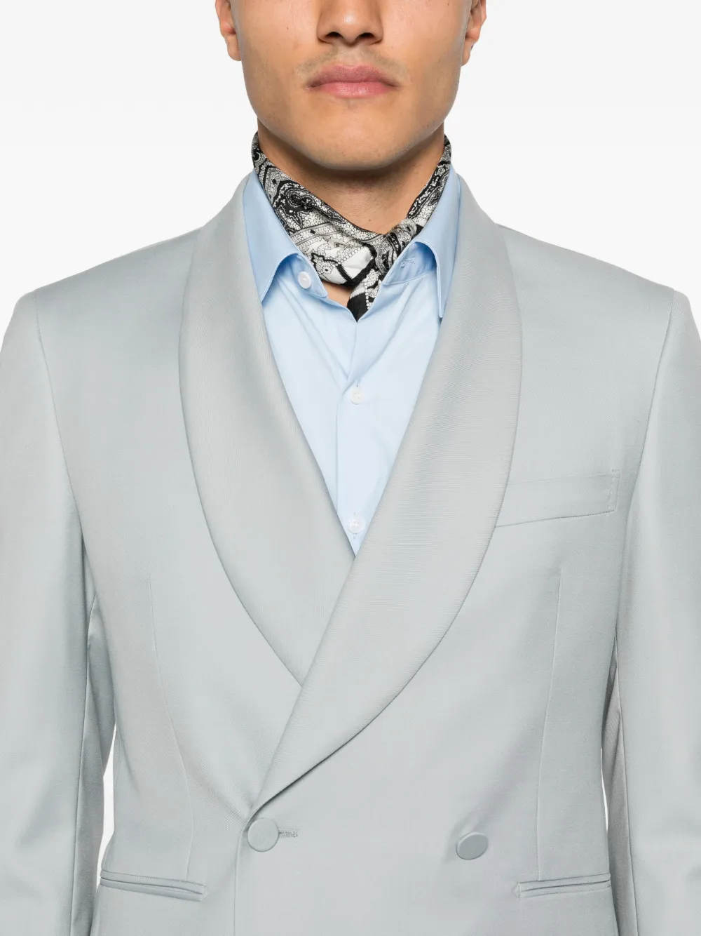 Tagliatore Merrill blazer met dubbele rij knopen Grijs